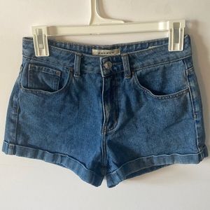 Mom jean shorts
